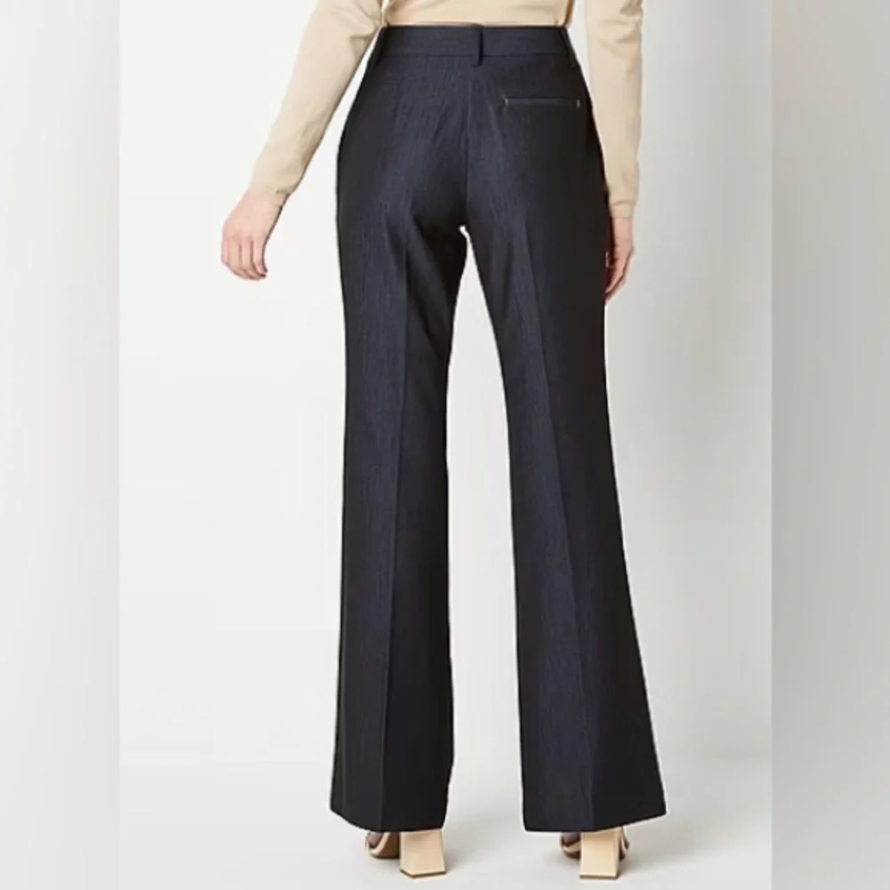 Worthington Womens Mid Rise Flare Workwear Pant Size 18 Petite NWT